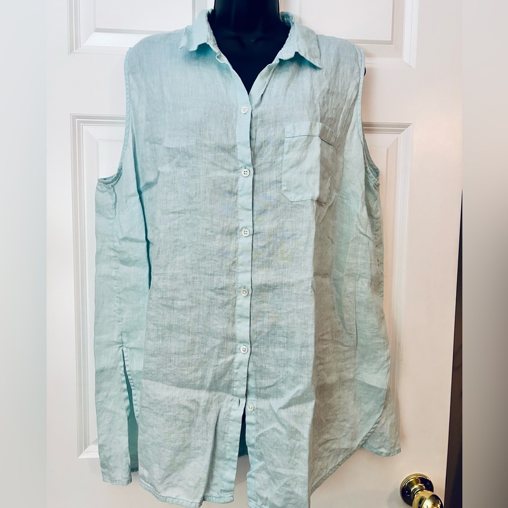 J. Jill linen top